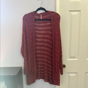 FREE PEOPLE • knit drap cardigan